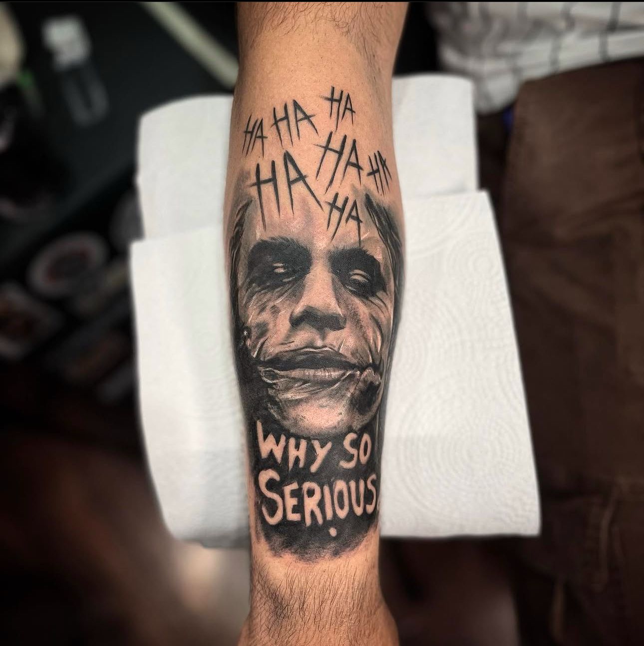 Joker tattoo